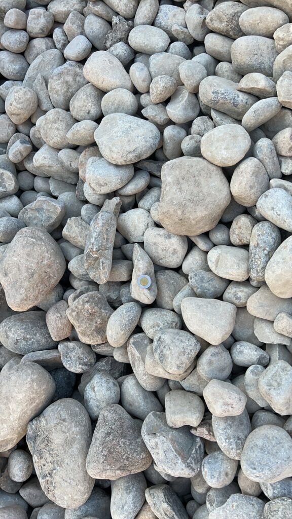 2”-6” Random Size Mixed River Rock per Bulk Bag/Cubical Yard