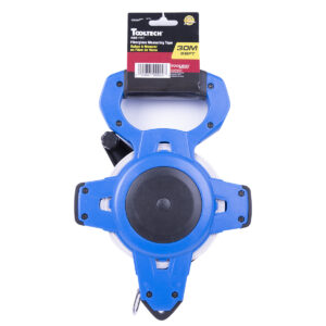 Toolway-Open Reel Tape Measure 100ft (30m) x 1/2in Metric/Imperial-100024