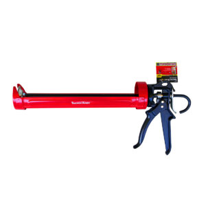 Toolway-Pro Rotating High Density Cradle-Style Caulking Gun with Auto Flow Stop 13" Red-160027